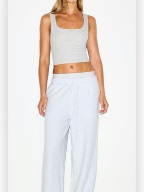 Skims OVERSIZED DOUBLE WAISTBAND PANT
